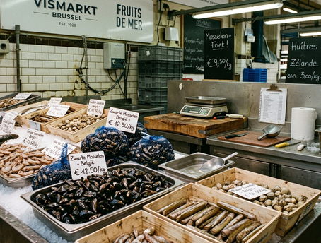 Image showing brussels_seafood_counter