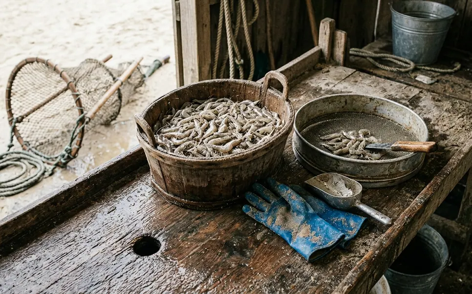 Image showing horseback harvest